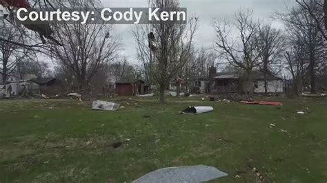 National Weather Service Confirms Ef Tornado In Salem Illinois Youtube