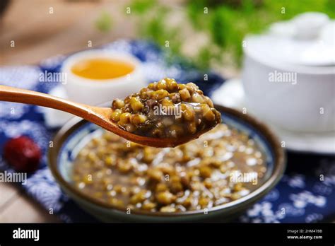 Mung Bean Porridge Stock Photo Alamy