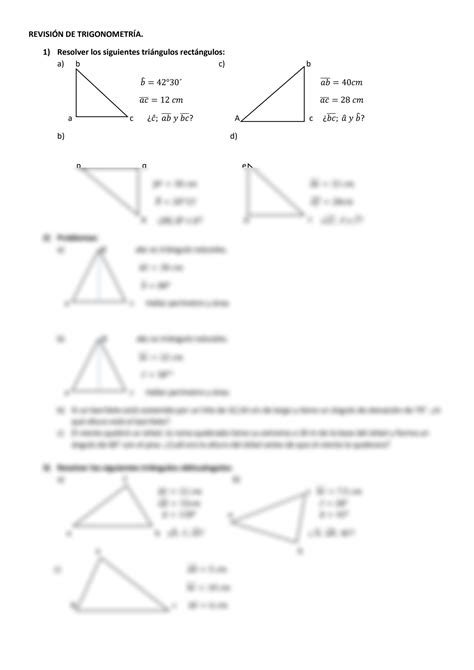 Solution Revisi N De Trigonometr A Studypool