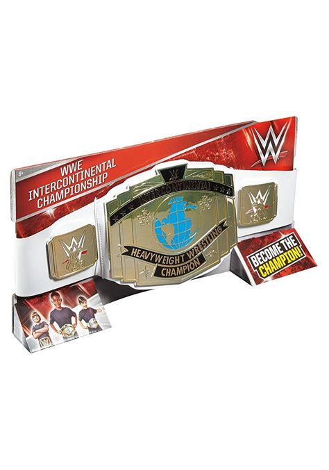 Wwe Intercontinental Championship Toy Belt White