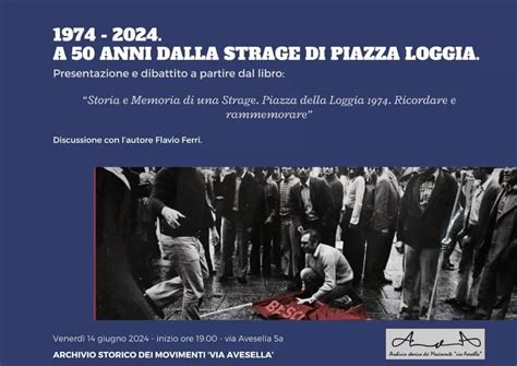 Balotta Presentazione Del Libro Storia E Memoria Di Una Strage