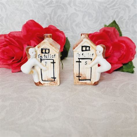 Nude Salt And Pepper Shakers Etsy