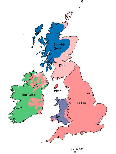 Languages Of The British Isles 1800 By Thumboy21 On Deviantart