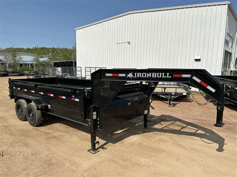 2024 IRON BULL 83 X 14 GOOSENECK DUMP TRAILER The King Company