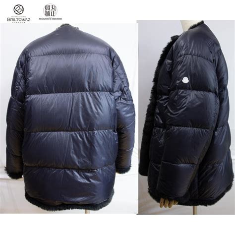 モンクレール ジーニアス 2021 22aw 4 Moncler Hyke リバーシブル ダウンジャケット ＃0（s M） 紺 ファー ハイク