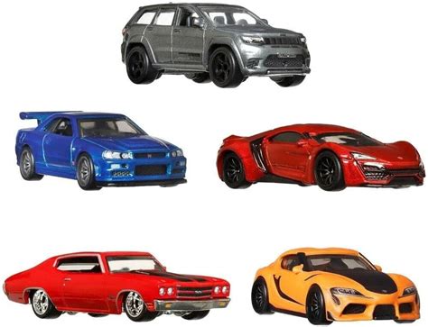 Hot Wheels de Rápido y Furioso Descubre los increíbles autos de la saga y vive la velocidad al