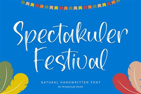 Spectakuler Festival Font - Fonts Hut