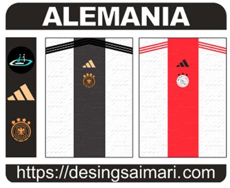 Alemania Adidas Vector Jersey Desings Aimari