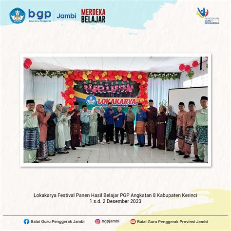 Lokakarya Panen Hasil Belajar Program Pendidikan Guru Penggerak Pgp