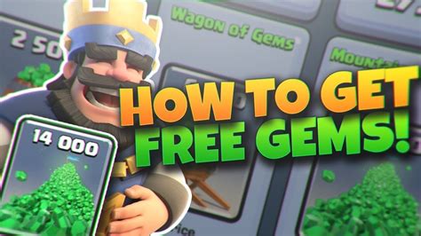 How To Get Free Gems On Clash Royale 100 Real Youtube