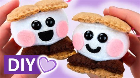 S More Plush Tutorial Easy Cute Felt Food Craft YouTube