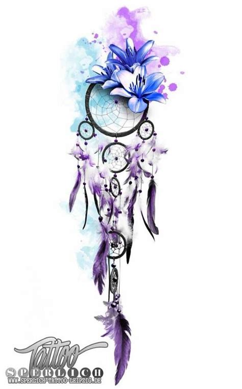 Dreamcatcher Dreamcatcher Tattoo Feather Tattoos Dream Catcher Tattoo