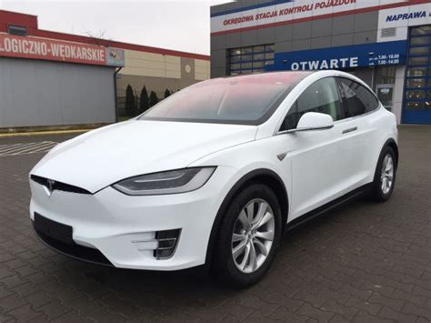 Tesla Model X P90D elektryczny opinie dane techniczne cena zdjęcia