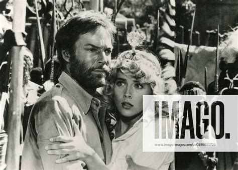 Actors Richard Chamberlain And Sharon Stone In The Movie King Solomon S