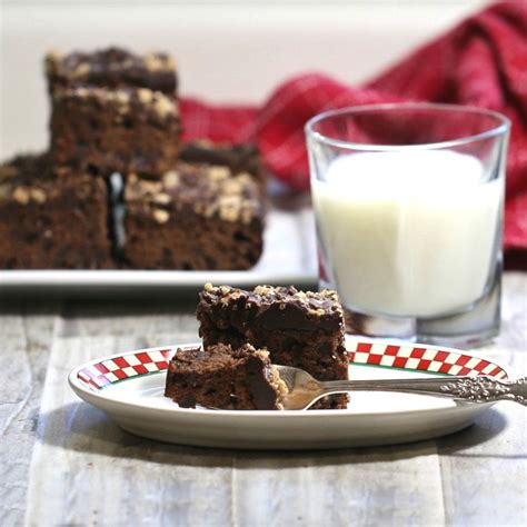 Heavenly Heath Bar Brownies with an Awesome Chocolate Ganache