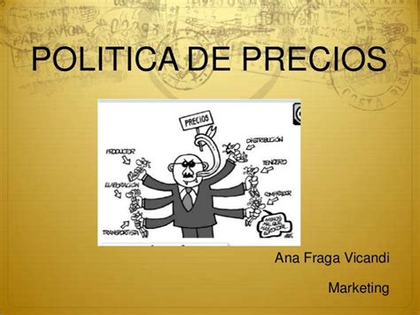 Politica De Precios