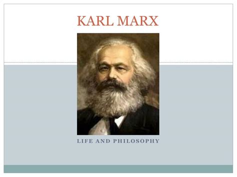 Ppt Karl Marx Powerpoint Presentation Free Download Id2298321