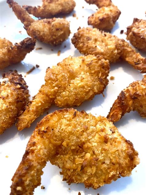 Air Fryer Frozen Coconut Shrimp – Melanie Cooks