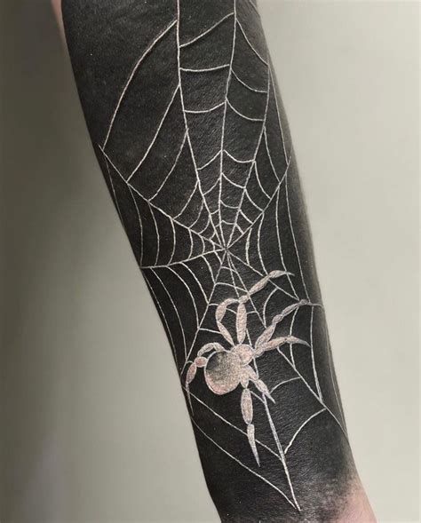 Beautiful Blackout Tattoos With White Ink For Perfect Contrast