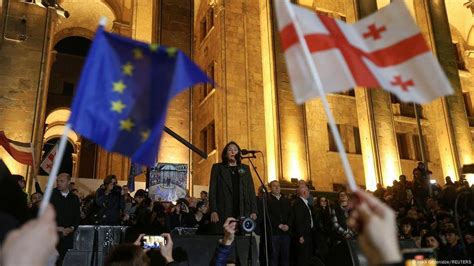 Proteste Pro Ue La Tbilisi Mii N Fa A Parlamentului