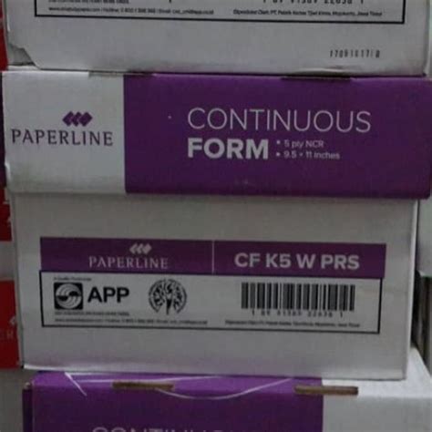 Jual Continuous Form X Prs Ply Paperline Kab Bekasi