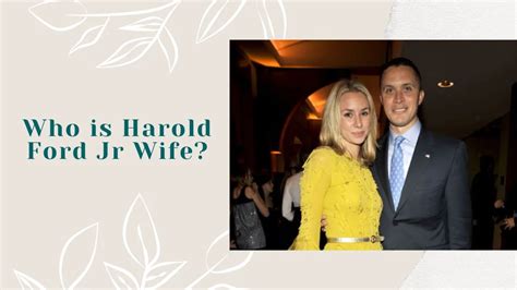 Who is Harold Ford Jr Wife? Meet the Woman Behind His Success - Venture ...