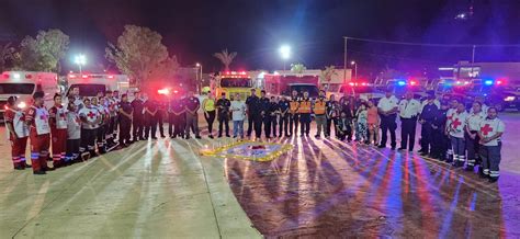 Cuerpos de emergencias conmemoran el Día de las víctimas viales