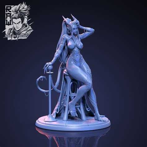 Lucille Succubus Pinup Demoness Mm Mm Sci Fi Etsy