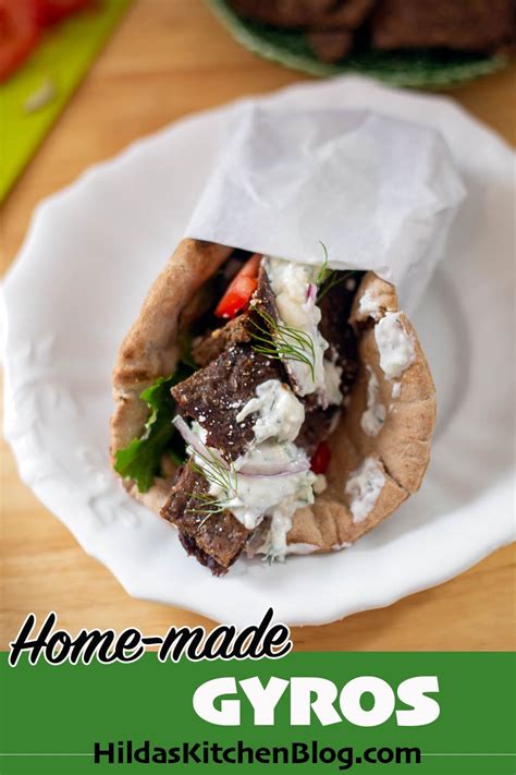 greek gyro pita hildas kitchen blog
