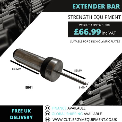 extender bar cutler gym equipment