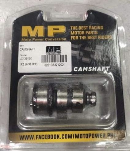 MP CAMSHAFT R2 6 5LIFT SNIPER 150 V1 V2 SMX 135 SNIPER CLASSIC 135 X1R