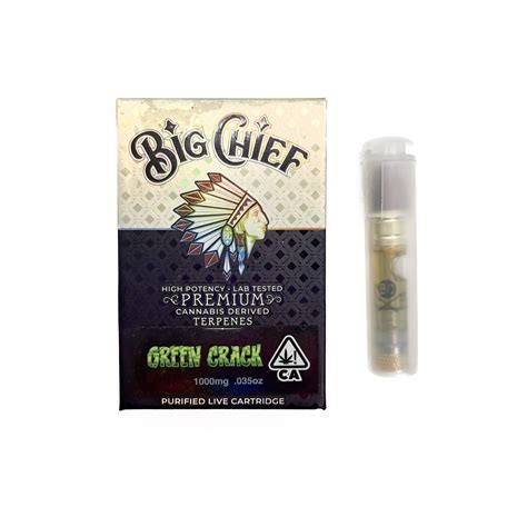 Big Chief Live Resin 1g Cartridges WowRochester Vapes