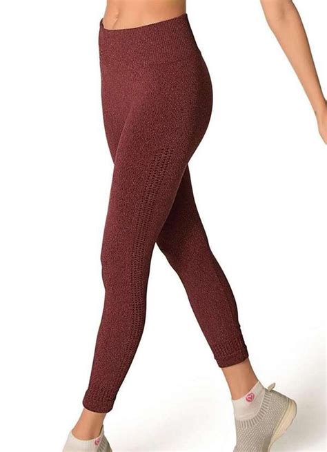 Legging Feminina Demillus Vinho Barolo Meias Sao Jorge