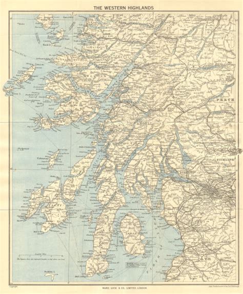 The Western Highlands [WESTERN HIGHLANDS. Scotland. Islay Jura Mull ...