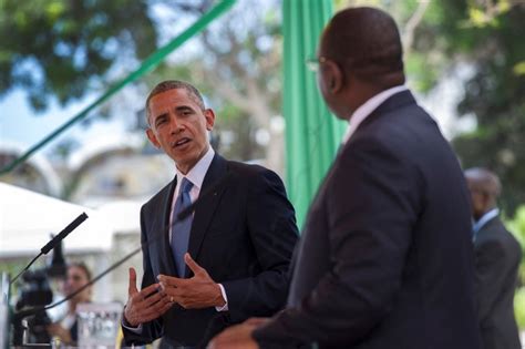 Exclusif Entretien T L Phonique Entre Macky Et Obama Sur Le E Mandat