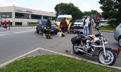 Grave Incidente Lungo La Provinciale Ferito Un Motociclista FOTO