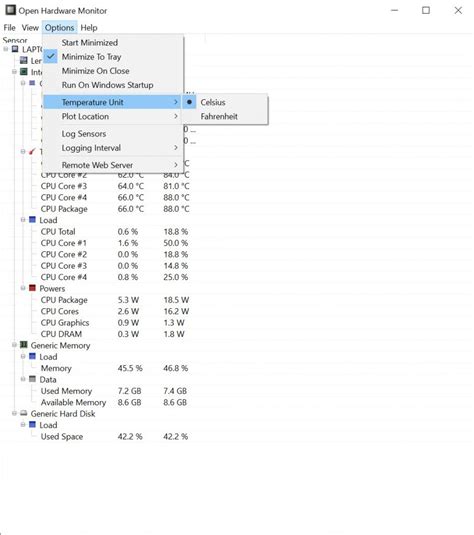 open hardware monitor   latest  windows pc