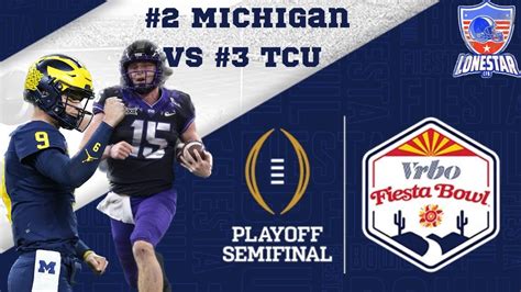 Michigan Vs Tcu Cfp Fiesta Bowl Preview And Prediction College Football