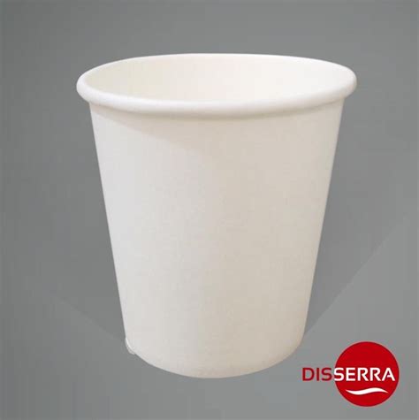 Vaso papel cartón blanco 8oz 240 ml eventos fiestas