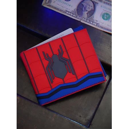 Carteira Emblema Logo Homem Aranha Spider Man Sem Volta Para Casa No