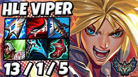 Ezreal Vs Zeri Adc Hle Viper Patch Korea Challenger Youtube