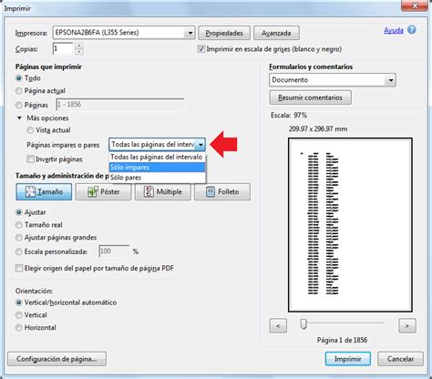 C Mo Imprimir P Ginas Pares E Impares En Excel