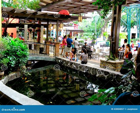 Bars And Restaurant In Eastwood City Editorial Photography Image Of