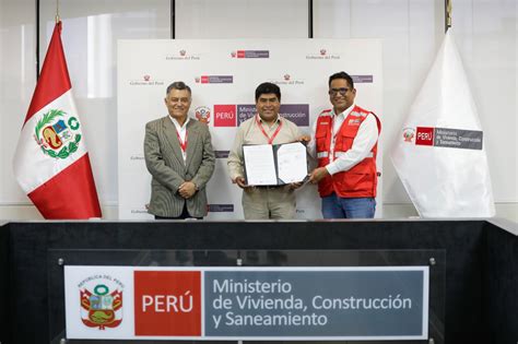 Puno Ministerio De Vivienda Financia Obra De Saneamiento Por M S De S