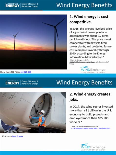 Wind Energy Benefits | PDF