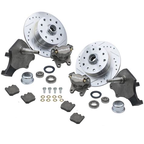 Empi Vw Bug Front Wilwood Disc Brake Kit Drop Spindle Lug