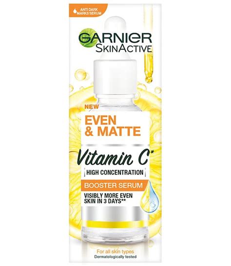 Even And Matte Vitamin C Booster Serum Garnier