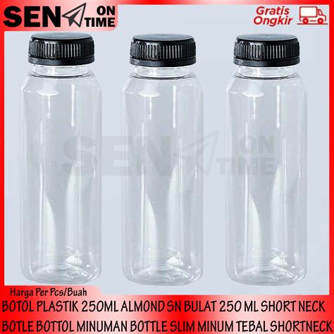 Jual BOTOL DIAMOND PLASTIK 250 ML BOTTLE PELASTIK TUTUP SN BOTOLL AIR