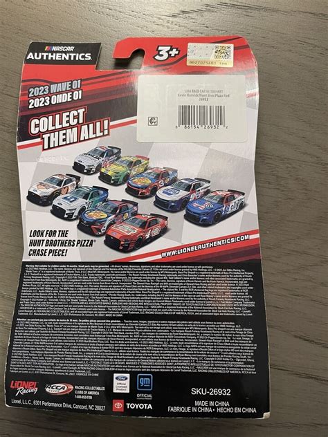 Nascar Authentics Kevin Harvick Hunt Brothers Pizza Liquid Color