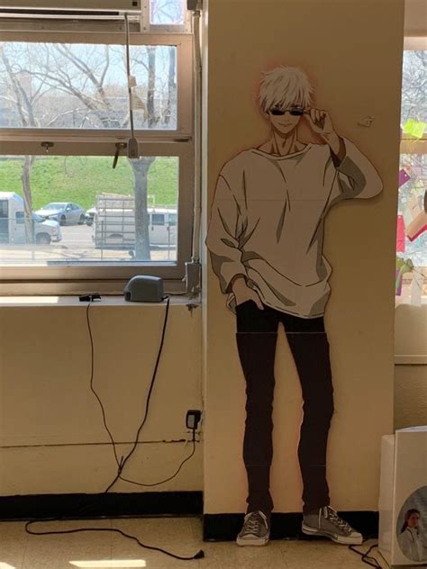 Gojo Is Just Chillin In My Schools Japanese Classroom Jujutsukaisen